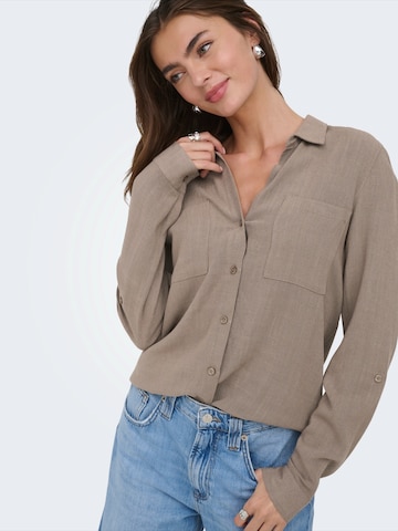 ONLY Bluzka 'ONLYASMIN-SIESTA' w kolorze brązowy