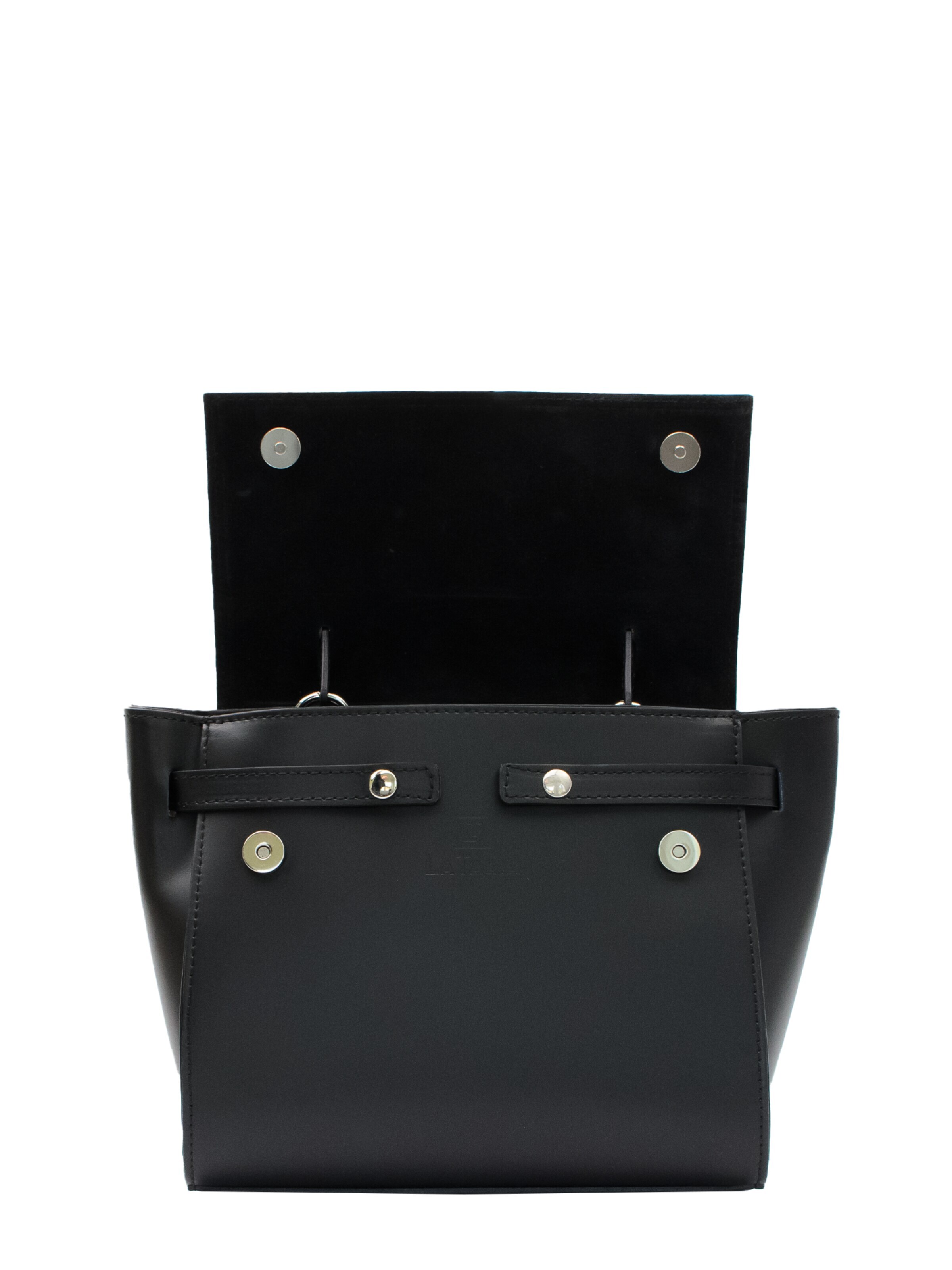 Latalia - Bolso de mano 'Arezzo' en negro