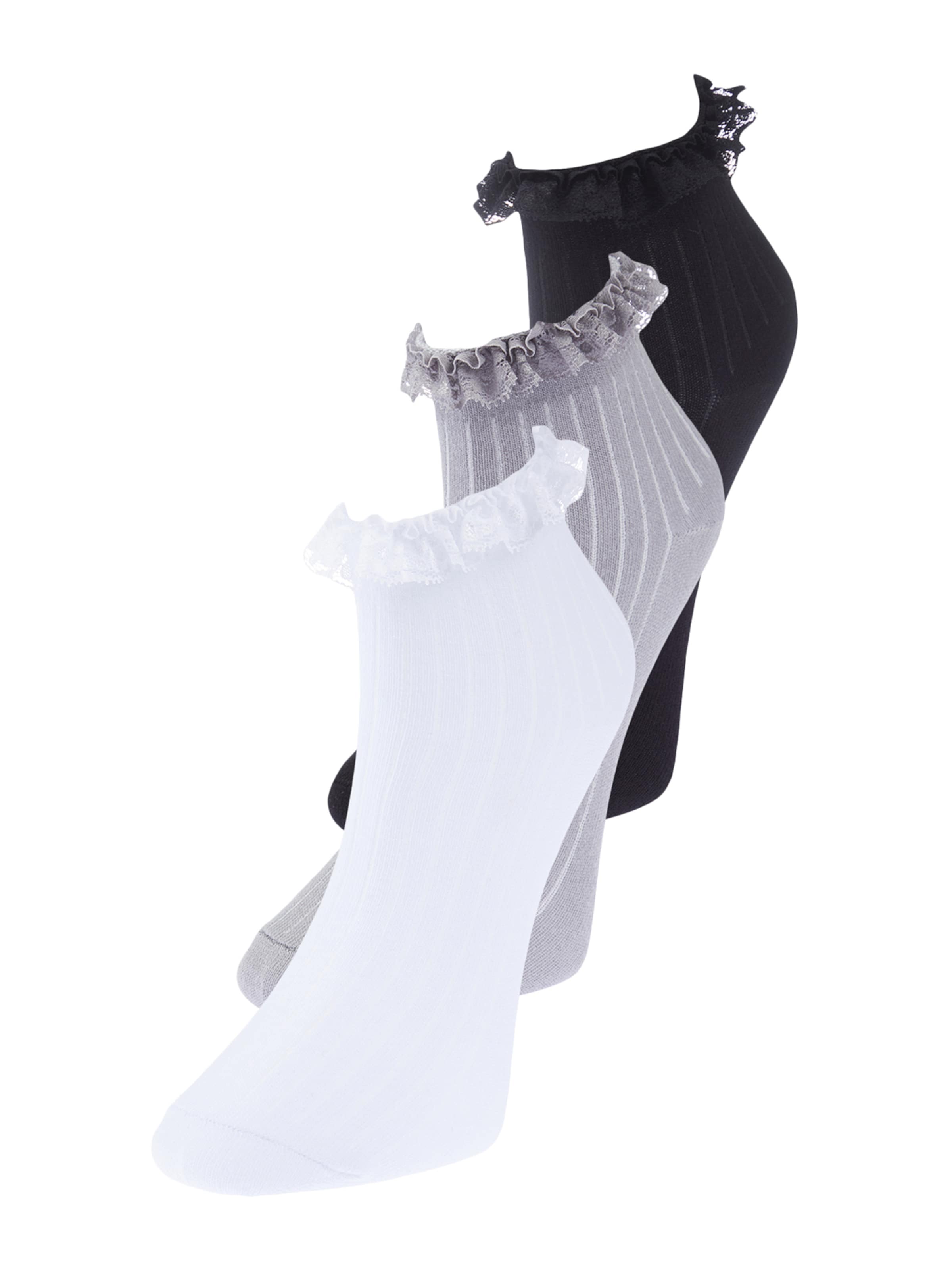 Trendyol Calcetines en 36-41 en gris moteado / negro / blanco, Vista del producto