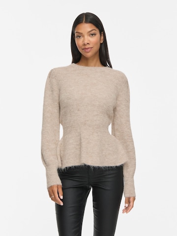 Pull-over 'GRACIE' VILA en beige : devant