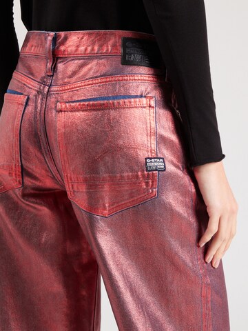 Loosefit Jeans 'Judee' di G-STAR in rosso