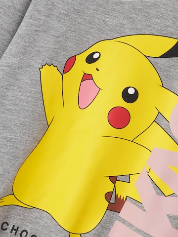 NAME IT Bluzka sportowa 'NKFNISARA POKEMON' w kolorze szary