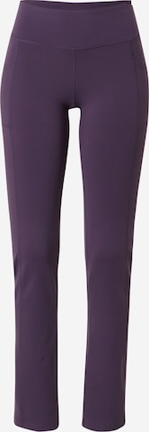 Skechers Performance Workout Pants in Purple: front