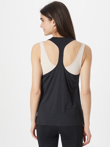 Reebok Sporttop in Schwarz