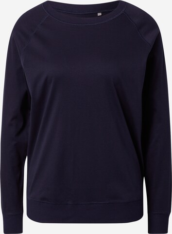 CALIDA Slaapshirt in Blauw: voorkant