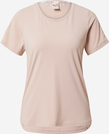 T-shirt fonctionnel 'Vilde' Kari Traa en rose : devant