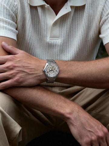 Seizmont Analog watch 'Motus' in Silver