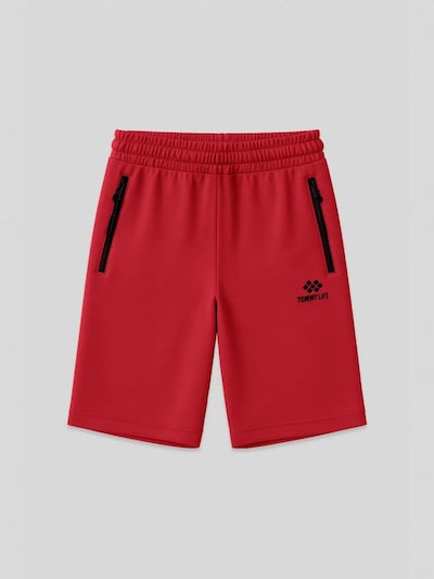 Tommy Life Pantalon en 34 en rouge, Vue avec produit