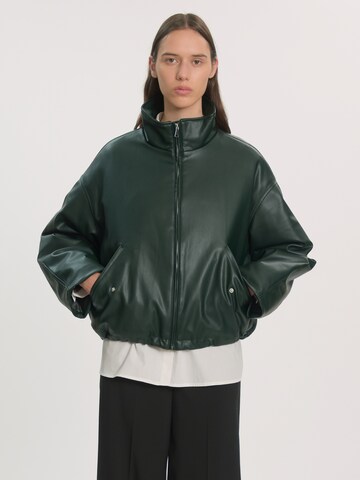 EDITED - Chaqueta de entretiempo 'Paisley' en verde: frente
