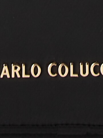 Carlo Colucci Kulturtasche ' Cracco ' in Schwarz