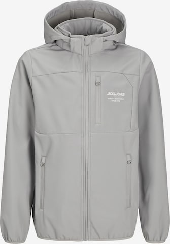 Jack & Jones Junior - Chaqueta de entretiempo en gris: frente