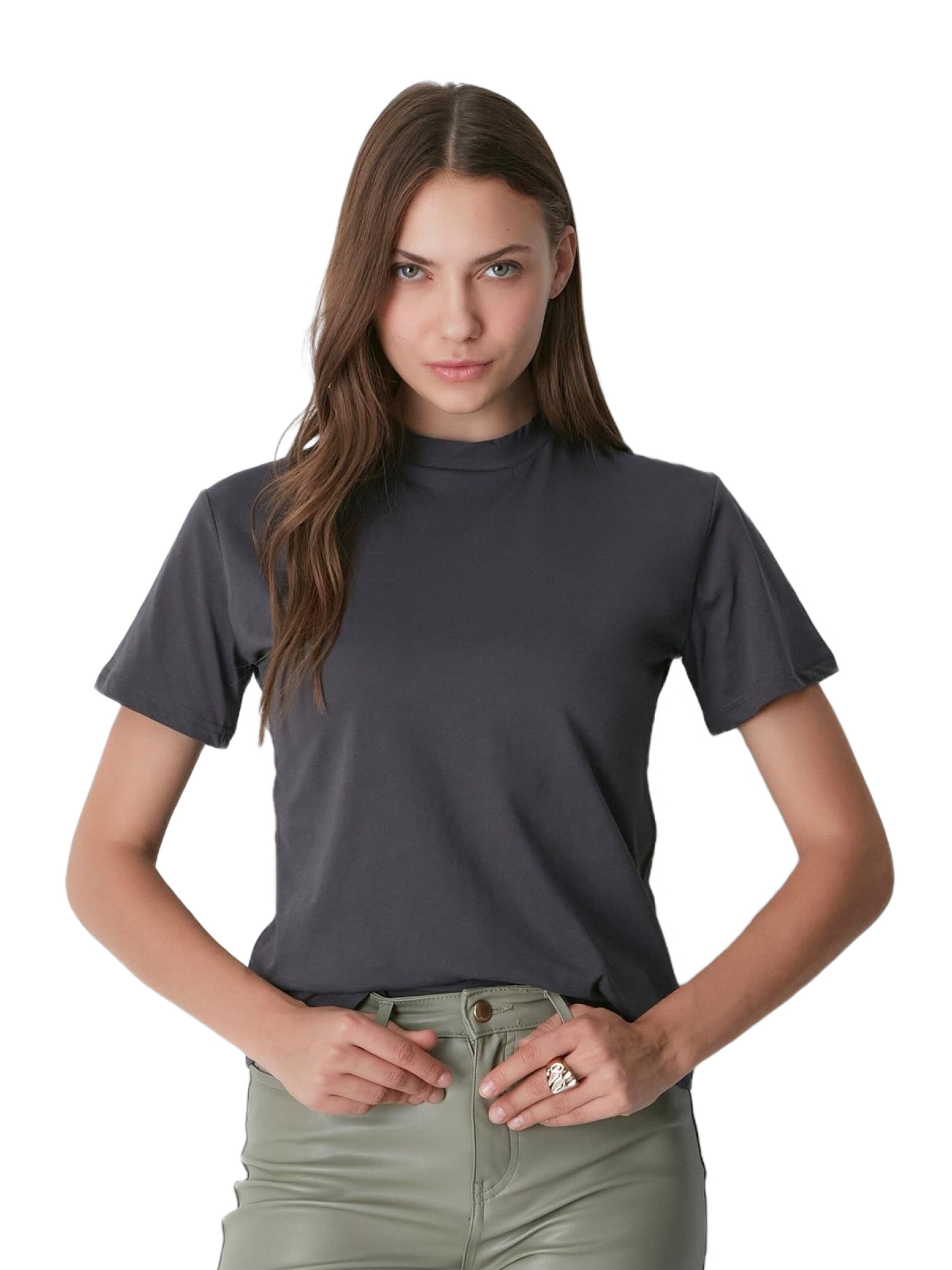 C&City T-Shirt in Grau: Vorderseite