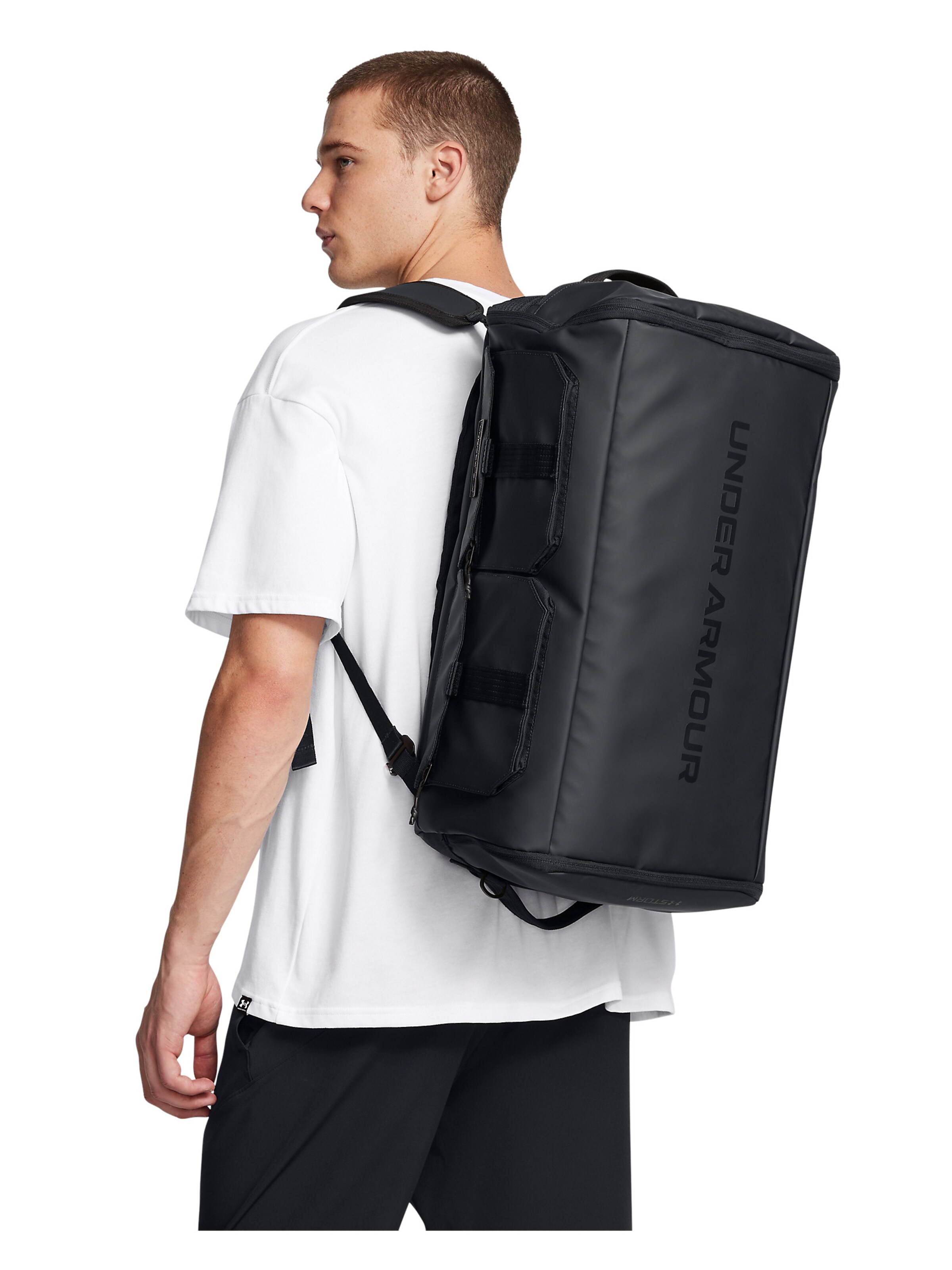 UNDER ARMOUR Sporttas 'Triumph' in Zwart