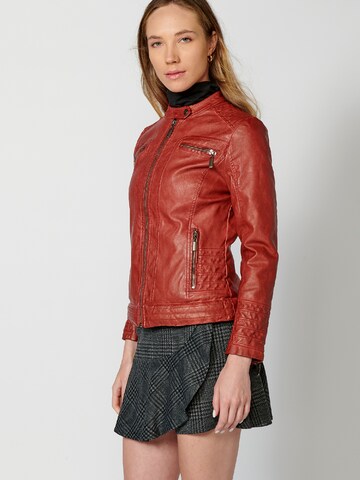 KOROSHI Between-season jacket in Red