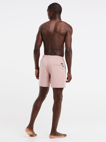 PROTEST Swimming shorts 'Davey' in Pink
