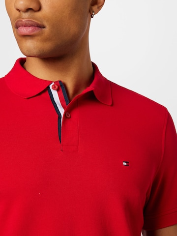 TOMMY HILFIGER Poloshirt in Rot