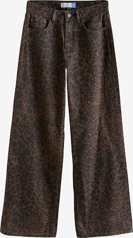 Wide leg Jeans de la Next pe maro: față