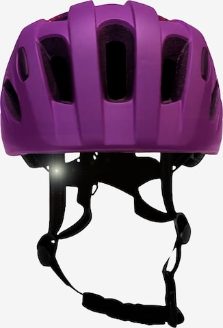 Crazy Safety Helmet in Purple: front
