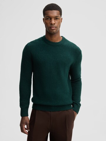 Pull-over STRELLSON en vert : devant