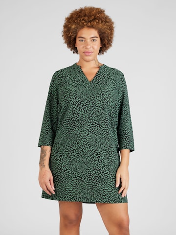 ONLY Carmakoma Φόρεμα 'LUX CELI' σε πράσινο: μπροστά