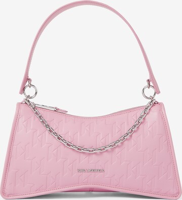 Karl Lagerfeld Schultertasche 'Seven' in Pink: predná strana