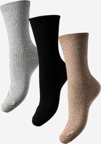 PIECES Κάλτσες 'PCMarta' σε μπεζ: μπροστά