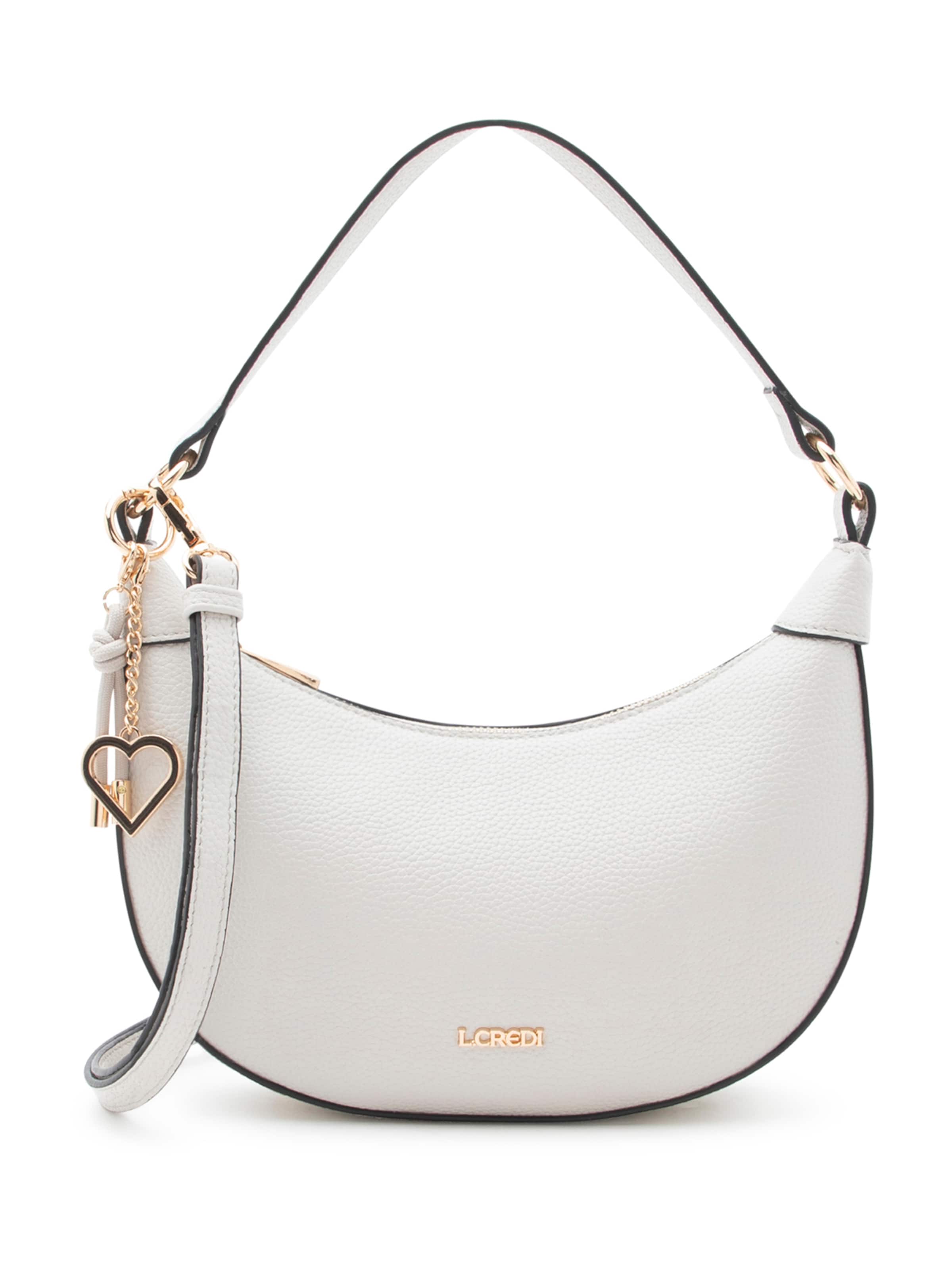 L.CREDI - Bolso de hombro 'Ragna' en gris: frente