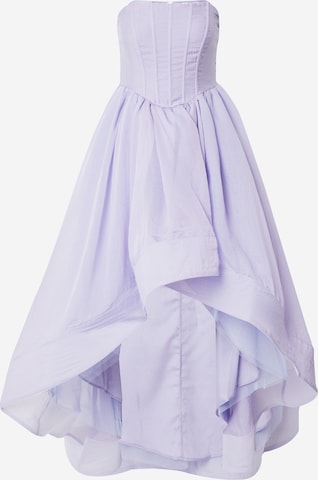 Robe de soirée True Decadence en violet : devant