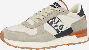 NAPAPIJRI Låg sneaker i vit: framsida