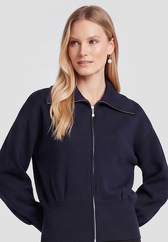 Cardigan DreiMaster Klassik en bleu