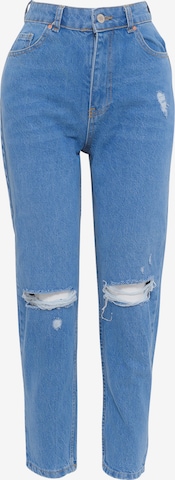 FRESHLIONS regular Jeans ' Gisela ' i blå: forside
