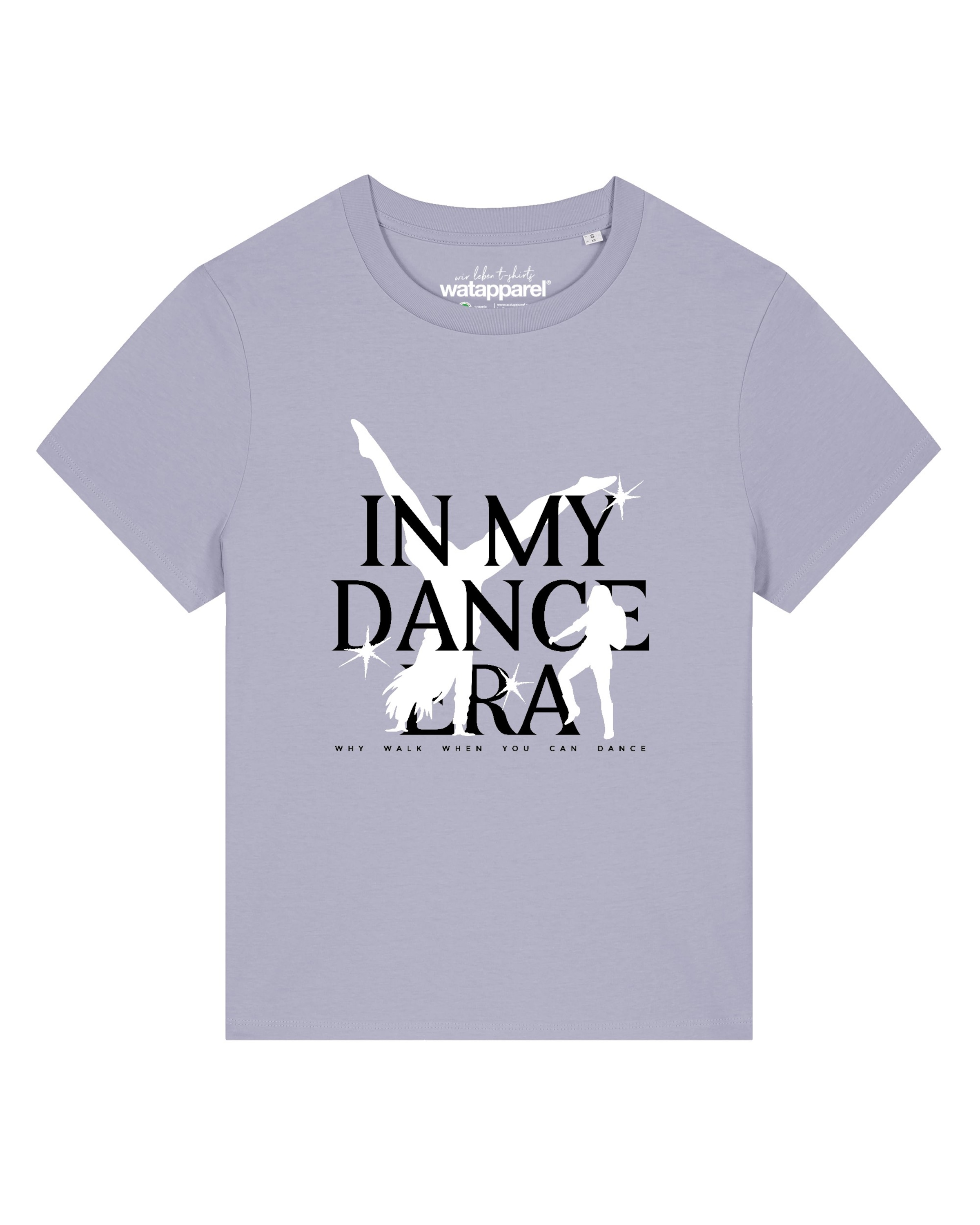 Watapparel Shirt 'Dance Era' in Lila: voorkant