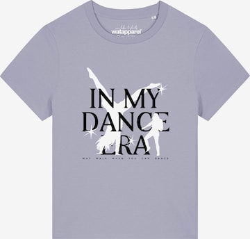 T-shirt 'Dance Era' Watapparel en violet : devant