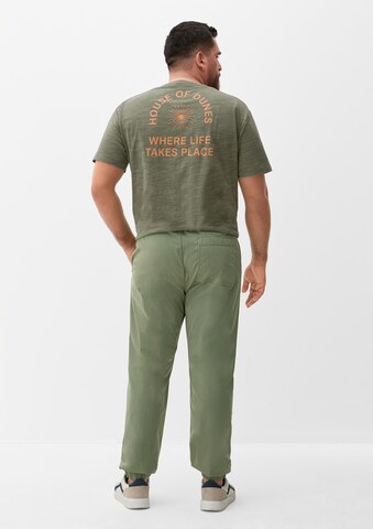 Effilé Pantalon s.Oliver en vert