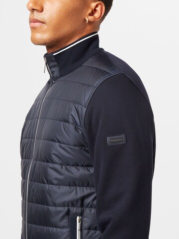 bugatti Zip-Up Hoodie in Blue