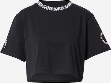 Tricou 'Novo' de la About You x Ellesse pe negru: față