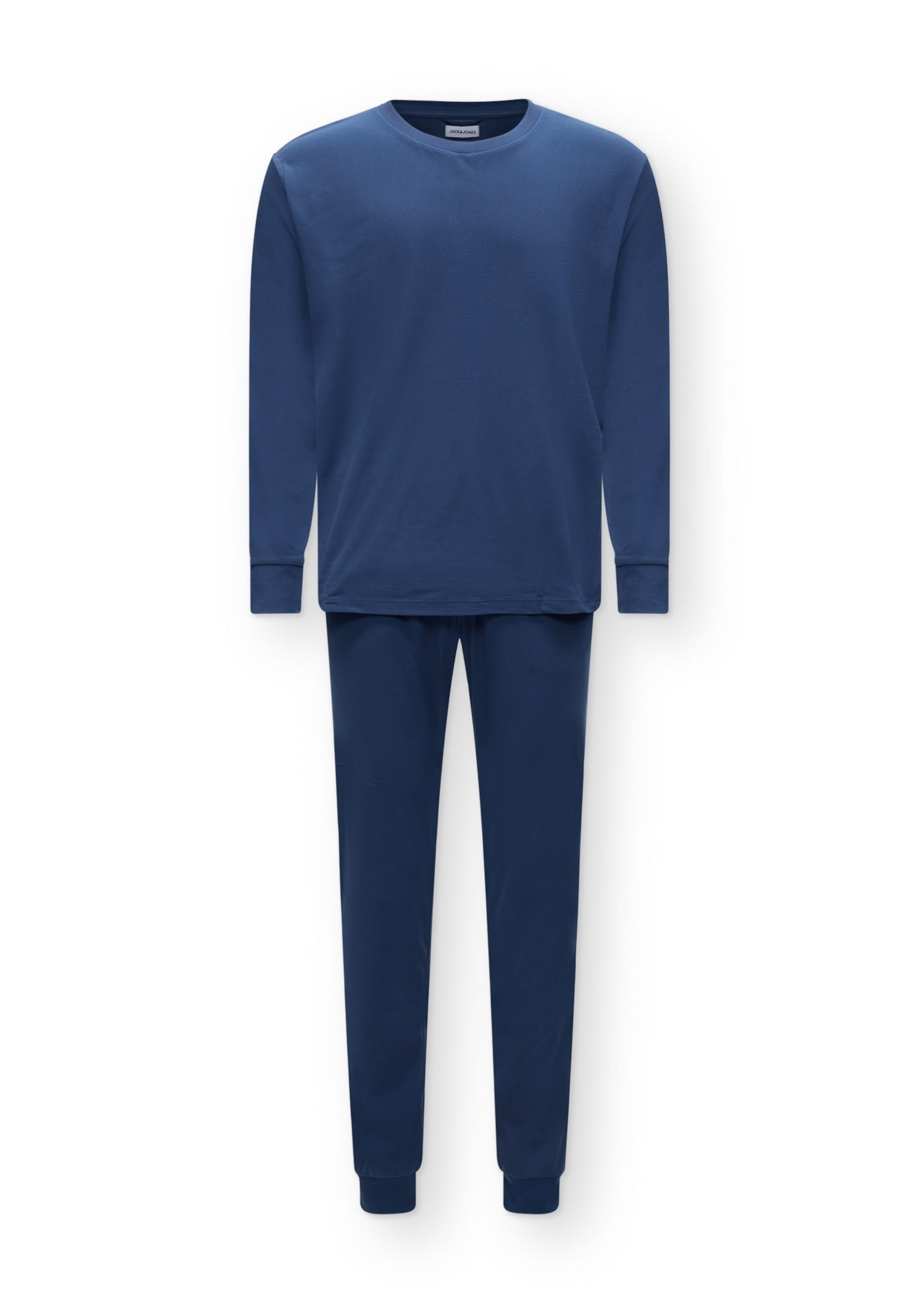 JACK & JONES Домашний костюм 'JACSOLID' в Синий: спереди