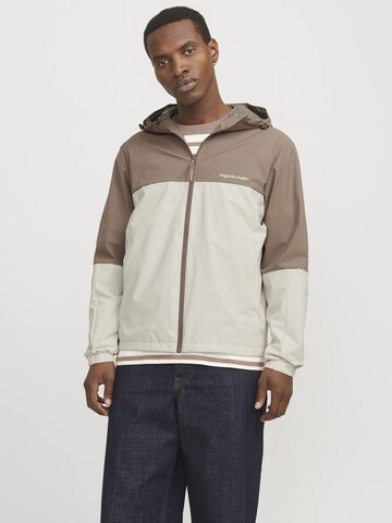 JACK & JONES Funktionsjakke i brun: forside