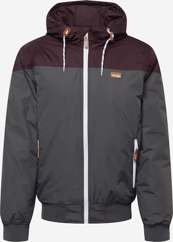 Iriedaily Between-season jacket in Grey: front