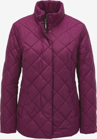 Goldner Between-Season Jacket in Purple: front