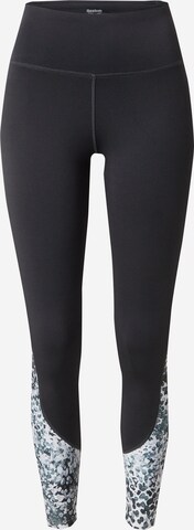 Reebok Skinny Sports trousers 'Mod Safari' in Black: front