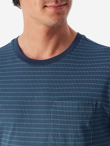 Pyjama court ' Comfort Essentials ' SCHIESSER en bleu