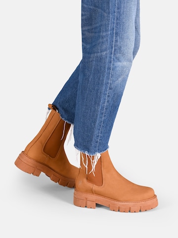 Apple of Eden Chelsea Boots 'Conny' in Braun