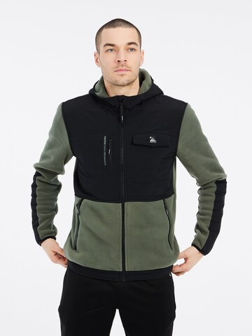 PROTEST Fleecejacke 'PRTGRID'‌‌ in Grün