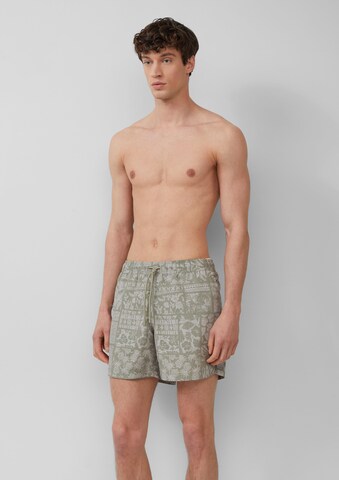 Shorts de bain s.Oliver en vert : devant