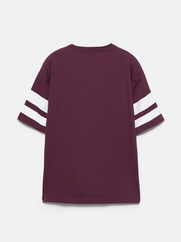Pull&Bear Póló 'MICKEY 28' - piros