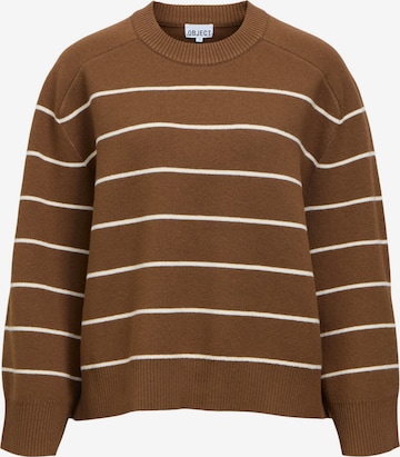 OBJECT Sweater 'OBJItone' in Brown: front