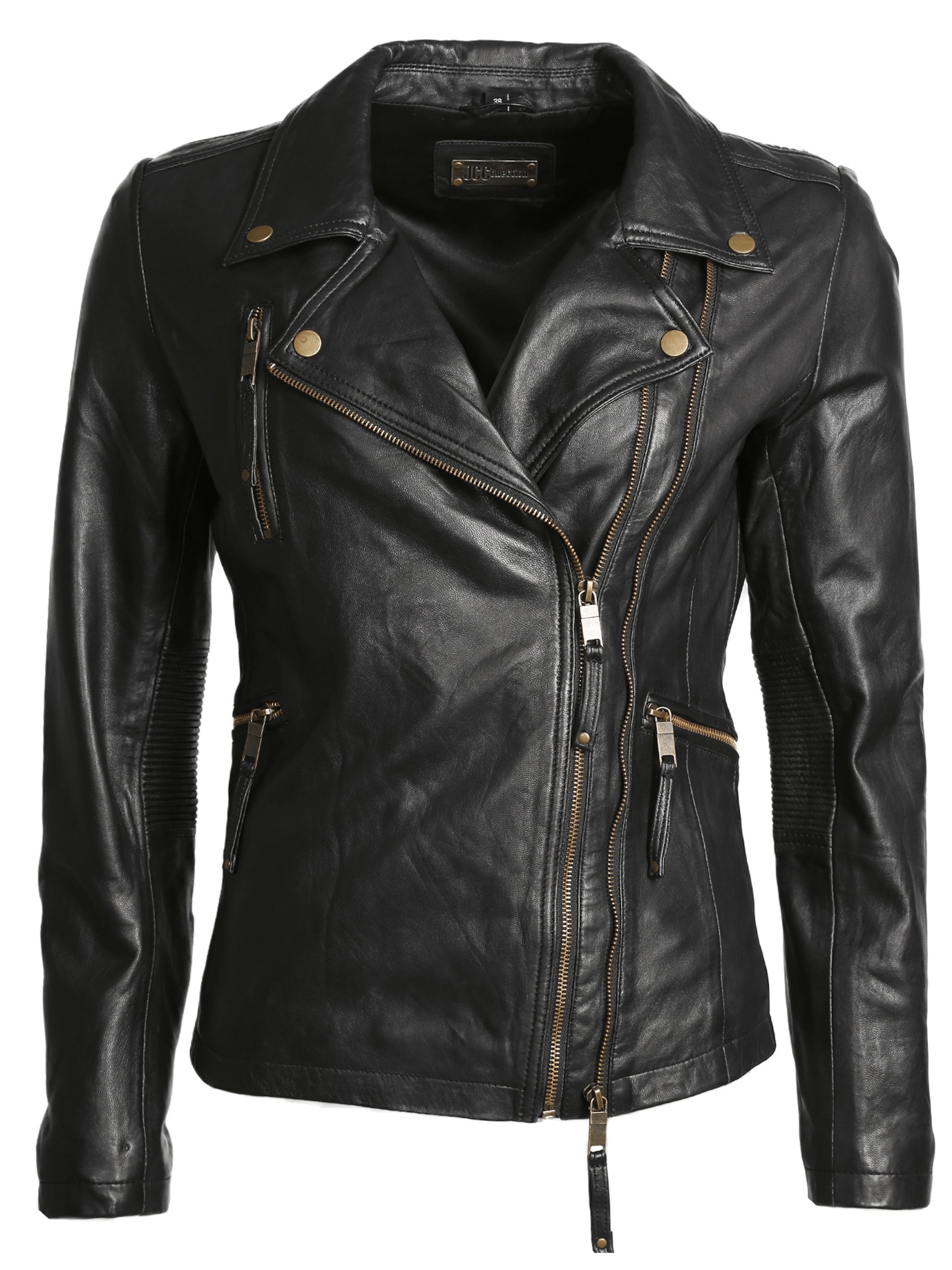 JCC Tussenjas in Zwart: voorkant