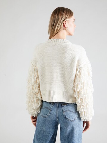 Cardigan River Island en beige