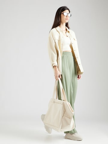 VERO MODA Wide leg Pants 'MENNY' in Green